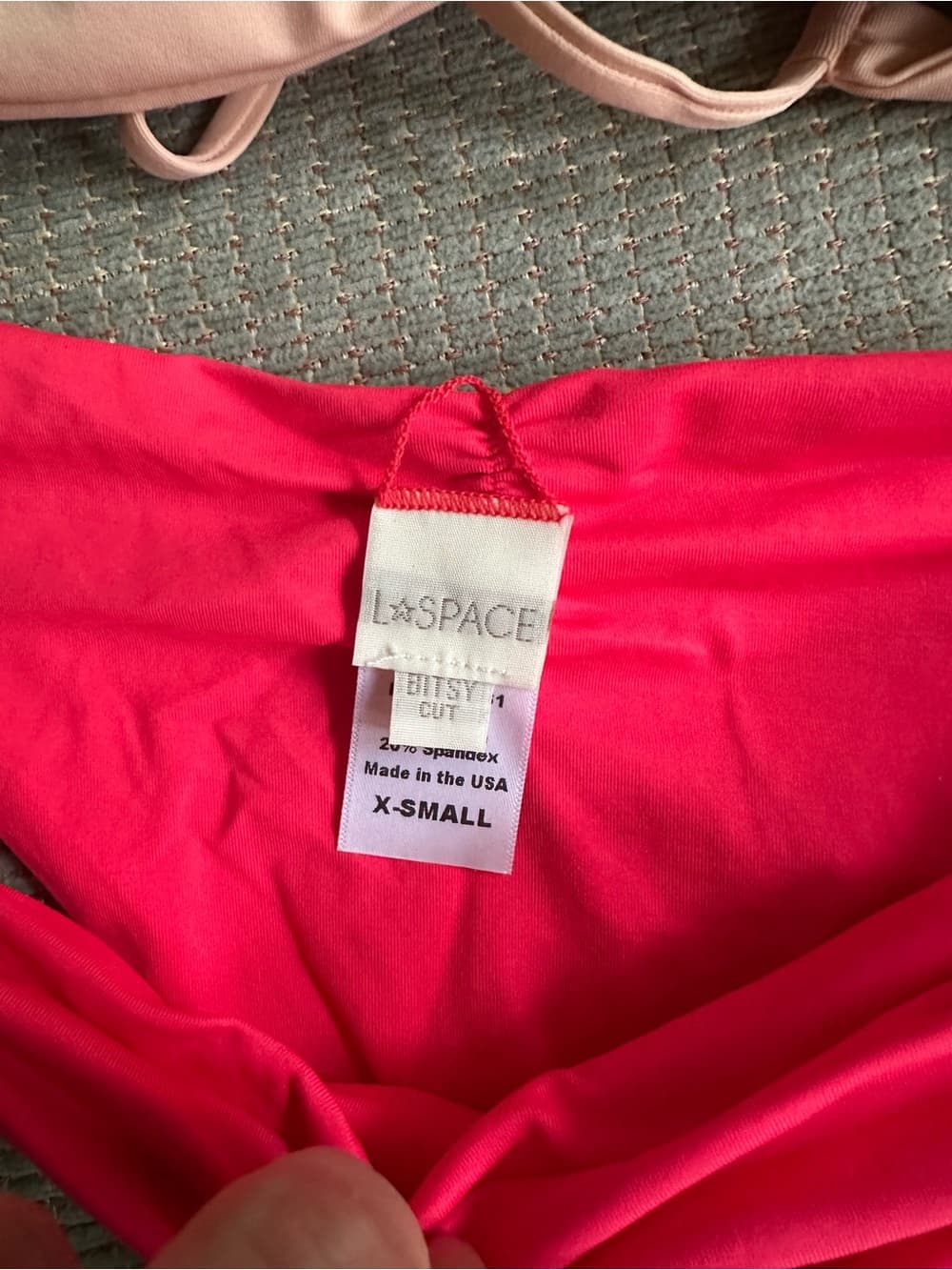 NWOT L*Space bikini set peach red - Thumbnail 2