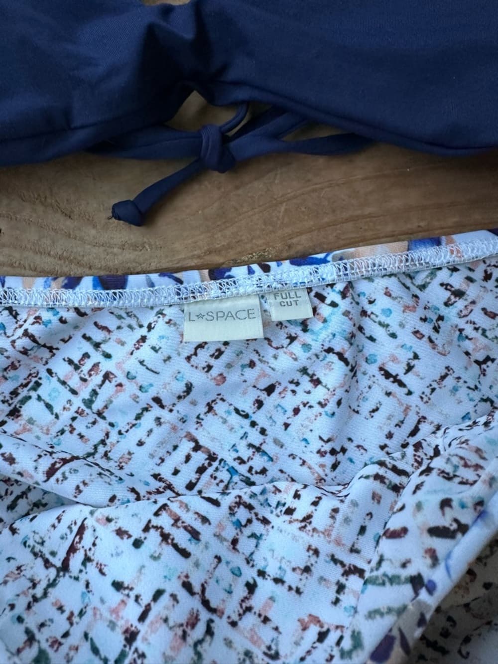 NWOT L*Space Full Cut bikini set floral - Thumbnail 2