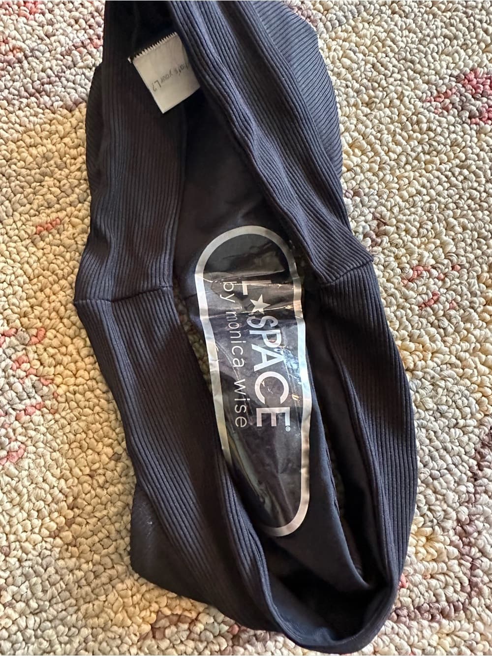 NWOT L*Space ribbed bikini bottoms black - Thumbnail 3