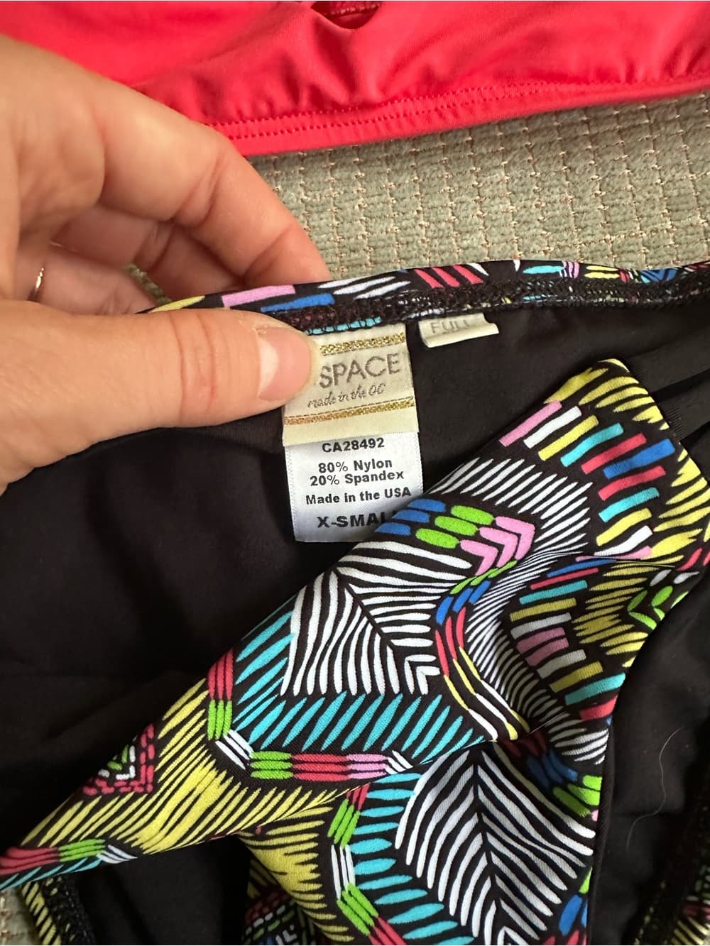 NWOT L*Space Jaime Low Down bikini set extra small - Thumbnail 2