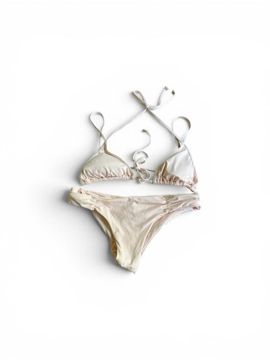 NWOT L*Space Monique triangle bikini set extra small - Thumbnail 6
