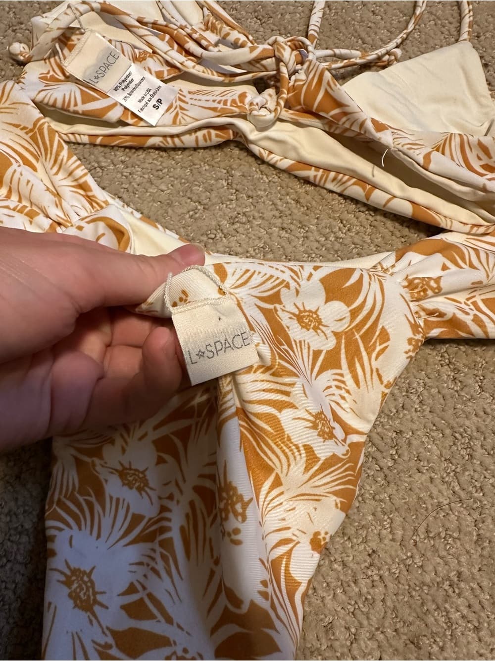NWOT L*Space Seaside Escape bikini set small - Thumbnail 4