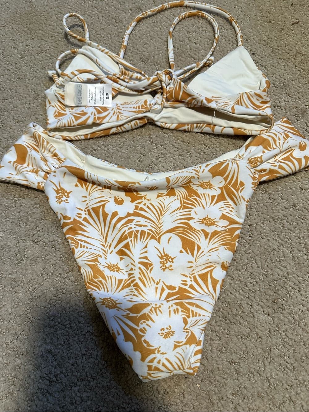 NWOT L*Space Seaside Escape bikini set small - Thumbnail 2