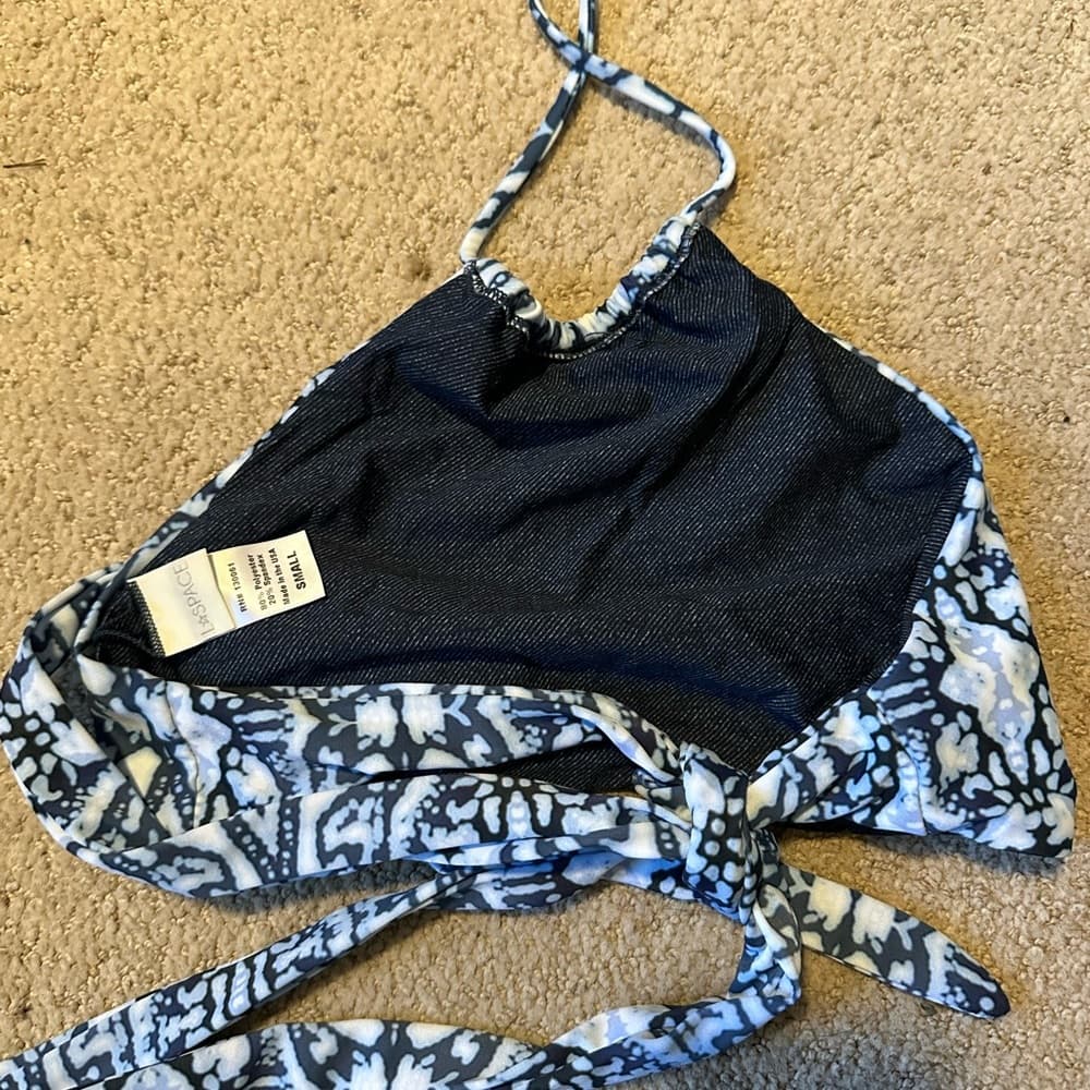 NWOT L*Space Lizzie wrap bikini top - Thumbnail 3
