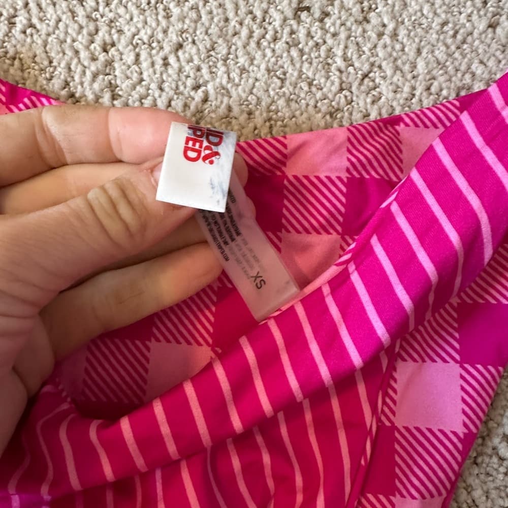 Solid and Striped Annabelle reversible bikini Fuschia xs - Thumbnail 4