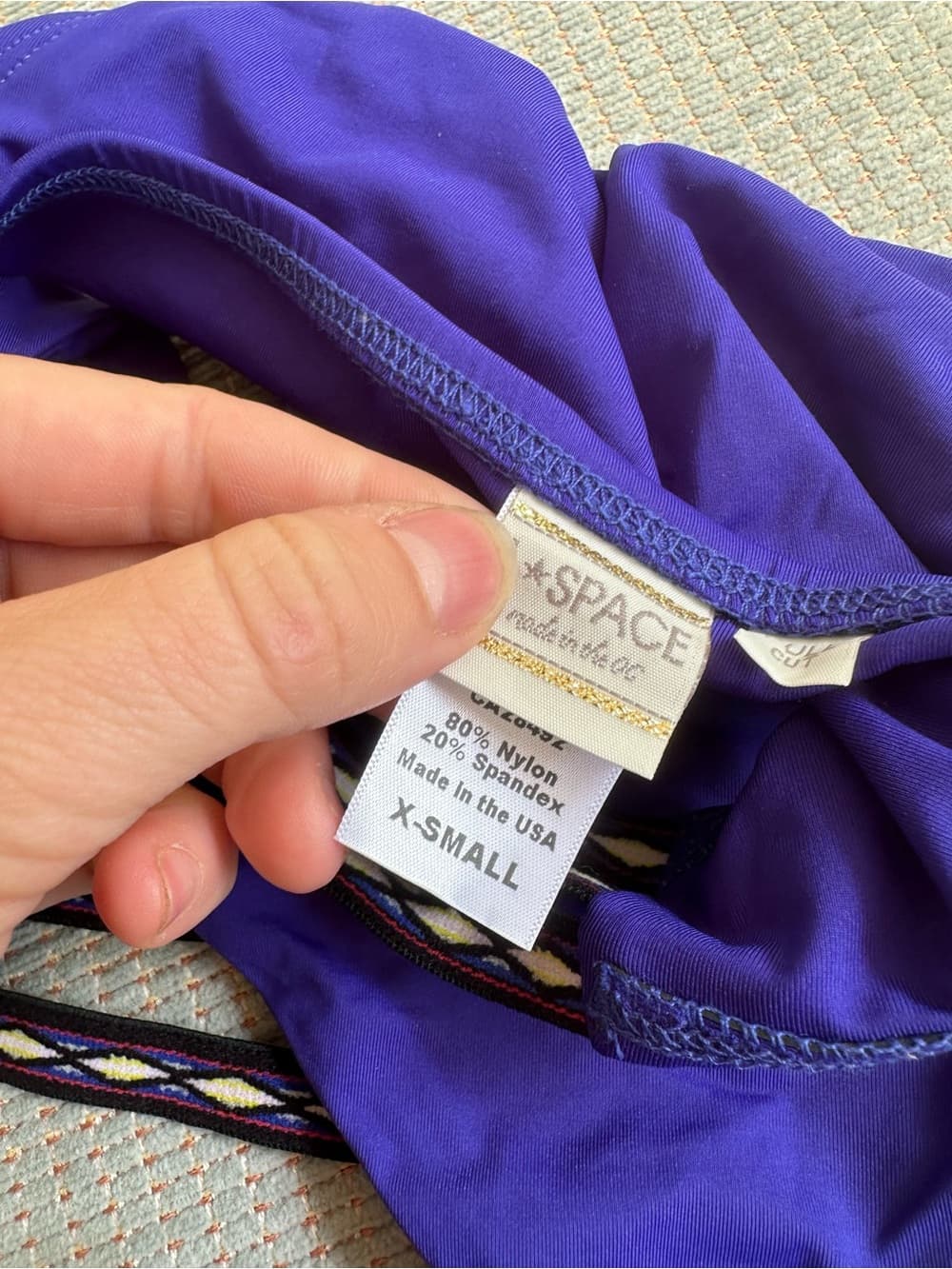 NWOT L*Space bikini set southwestern royal blue - Thumbnail 5