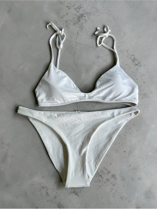 NWOT L*Space Daisy bikini set cream - Thumbnail 5