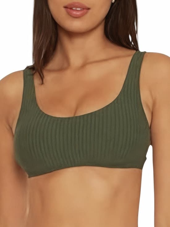 Becca Line in the Sand Harley bikini top Cactus - Thumbnail 6