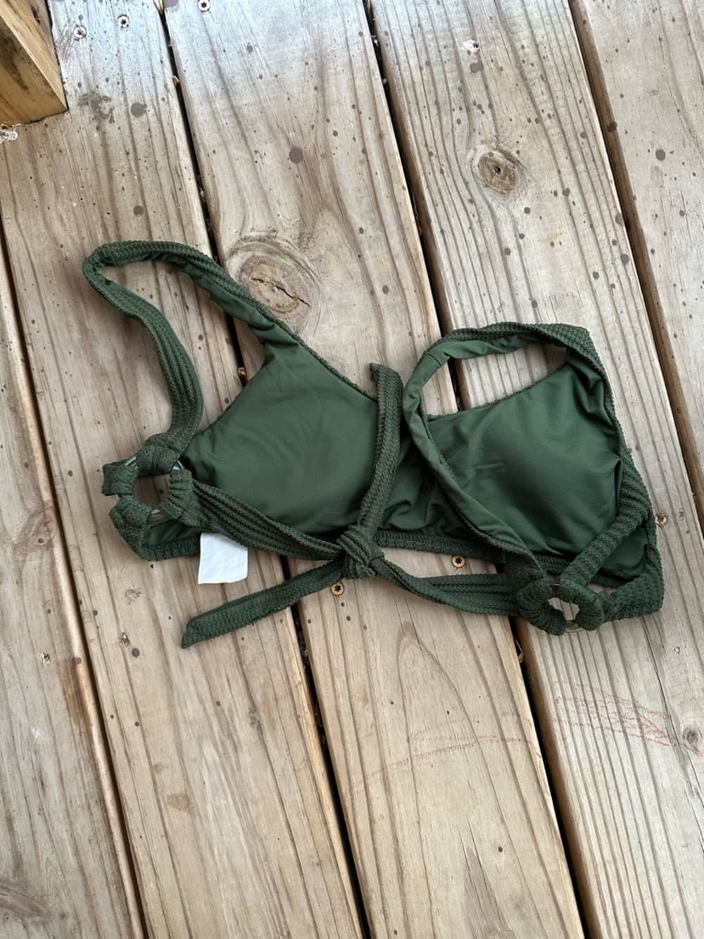 Becca Line in the Sand Harley bikini top Cactus - Thumbnail 2
