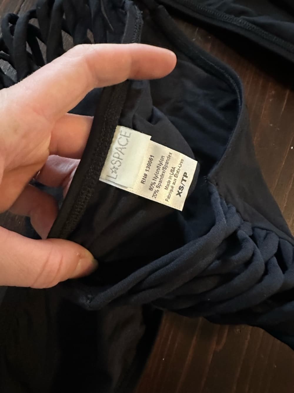 NWOT L*Space bikini set black - Thumbnail 3
