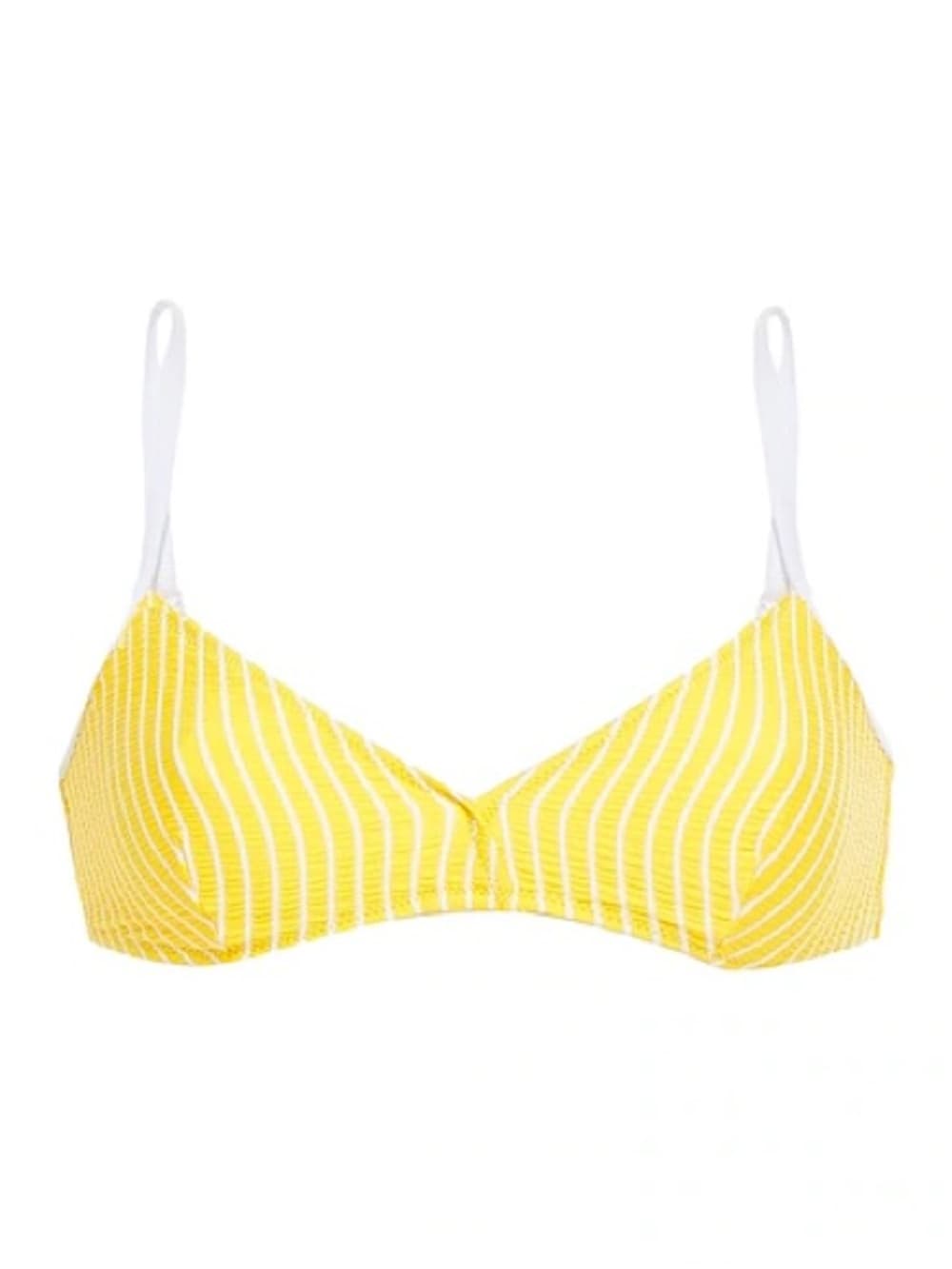 Solid and Striped x Issimo bikini top yellow white - Thumbnail 5