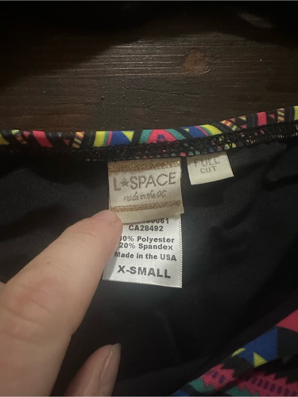 NWOT L*Space Antigua Breakers bikini set extra small - Thumbnail 2