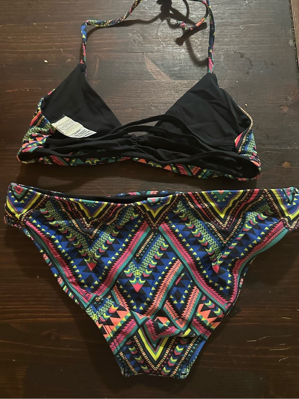 NWOT L*Space Antigua Breakers bikini set extra small - Thumbnail 3