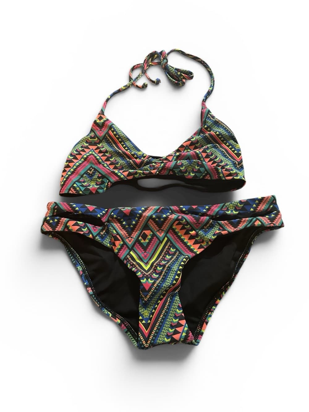 NWOT L*Space Antigua Breakers bikini set extra small - Thumbnail 5