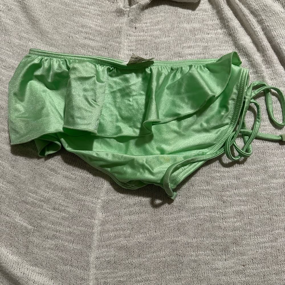 Zimmerman ruffle bikini bottoms green 6 - Thumbnail 3