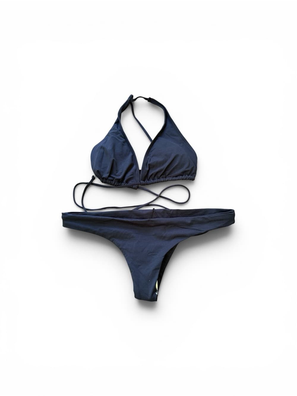 NWOT L*Space Lexie Bitsy cut bikini set black large - Thumbnail 5