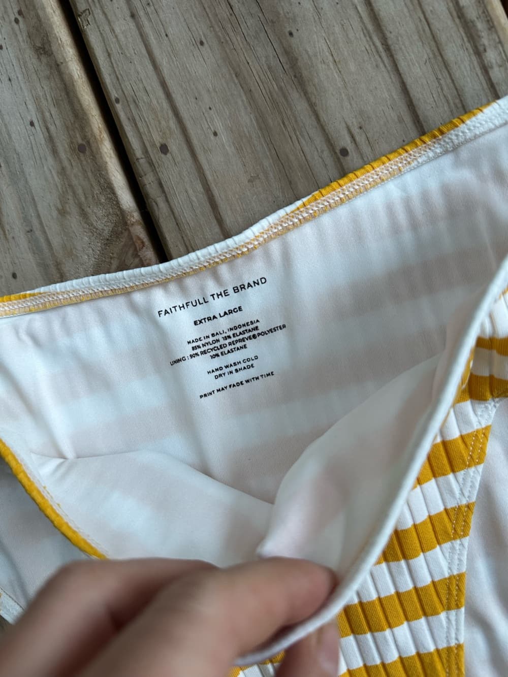 NWT Faithfull the Brand Agnes bikini bottoms extra large - Thumbnail 3