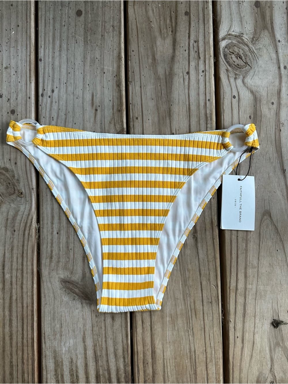 NWT Faithfull the Brand Agnes bikini bottoms extra large