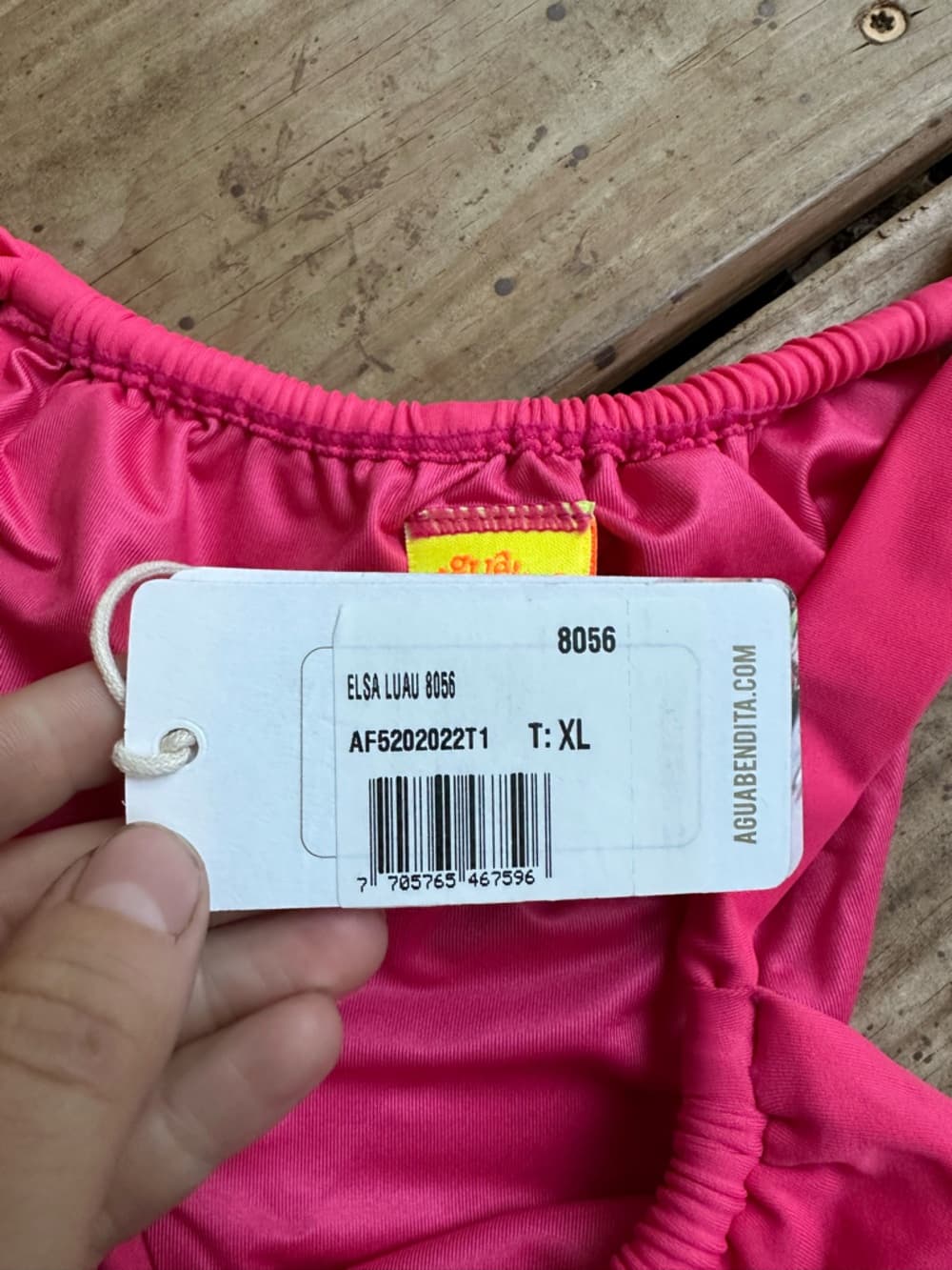 NWT Agua Bendita Elsa bikini bottoms Luau - Thumbnail 4
