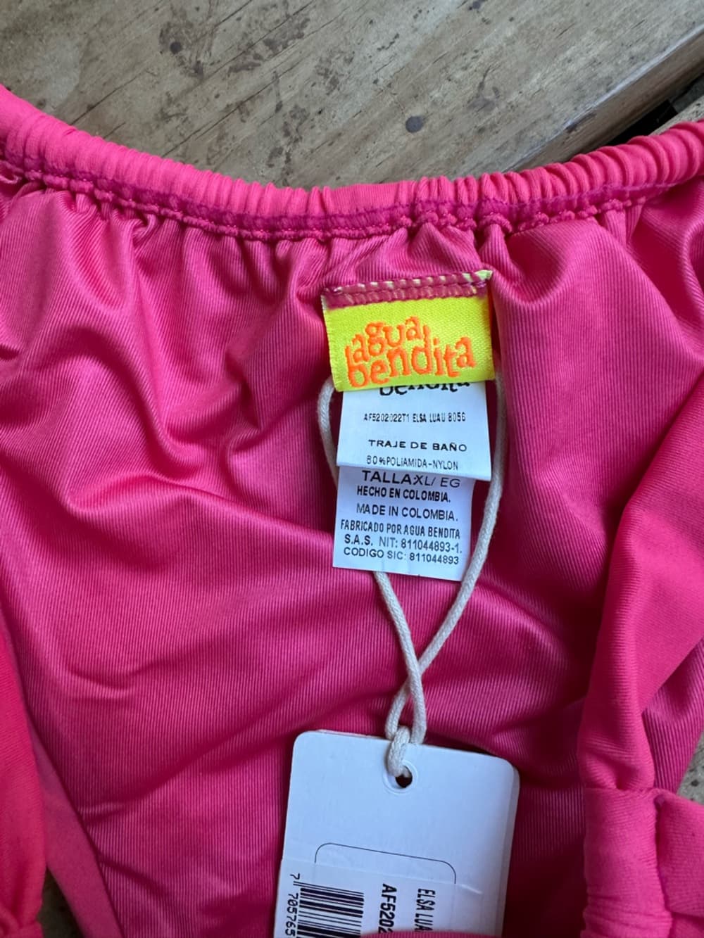 NWT Agua Bendita Elsa bikini bottoms Luau - Thumbnail 3