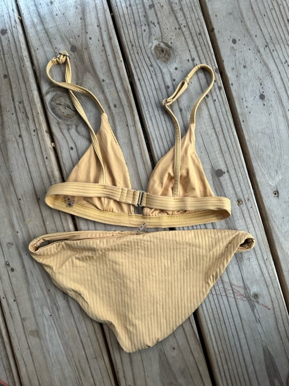 Vitamin A Moss eco rib bikini set - Thumbnail 2