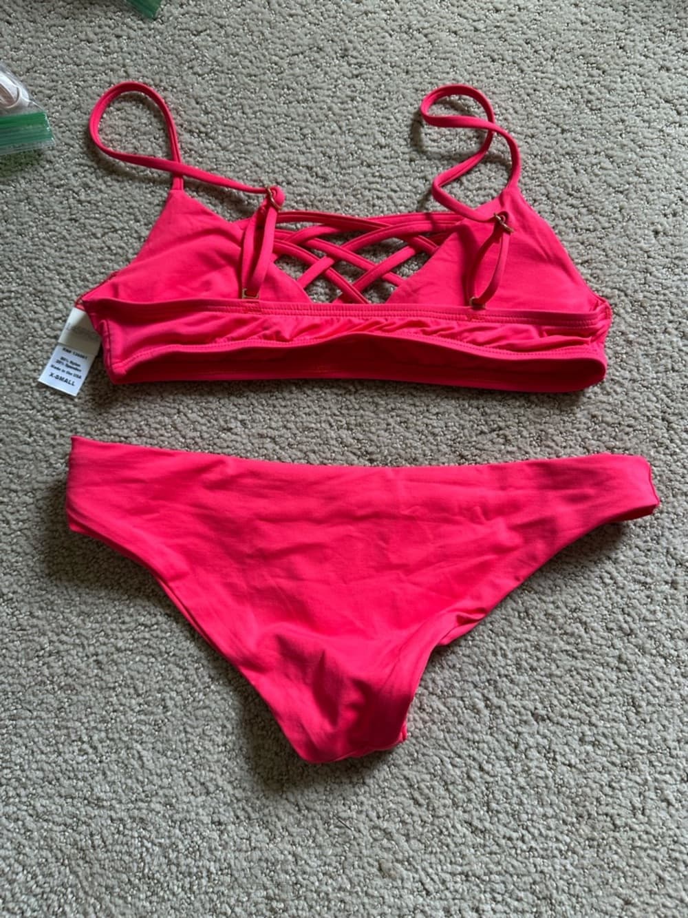 NWOT L*Space Jaime bikini set pink - Thumbnail 4