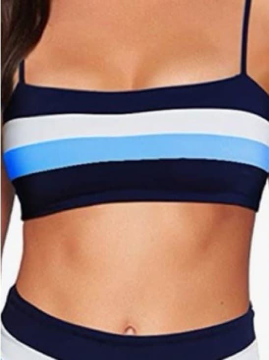 NWOT L*Space Rebel colorblock bikini top - Thumbnail 5