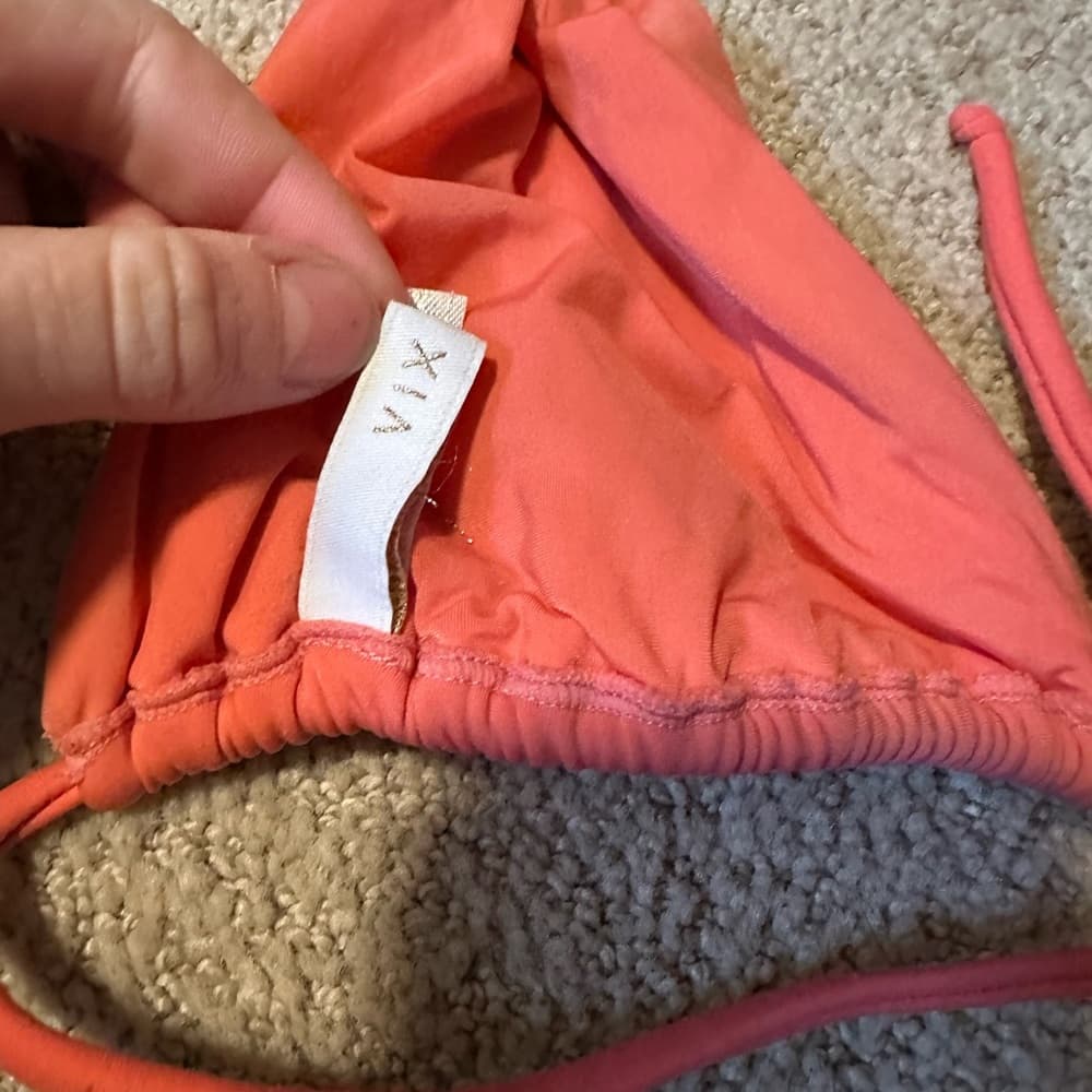 Vix Paula Vermanny Bia tube bikini top coral - Thumbnail 3