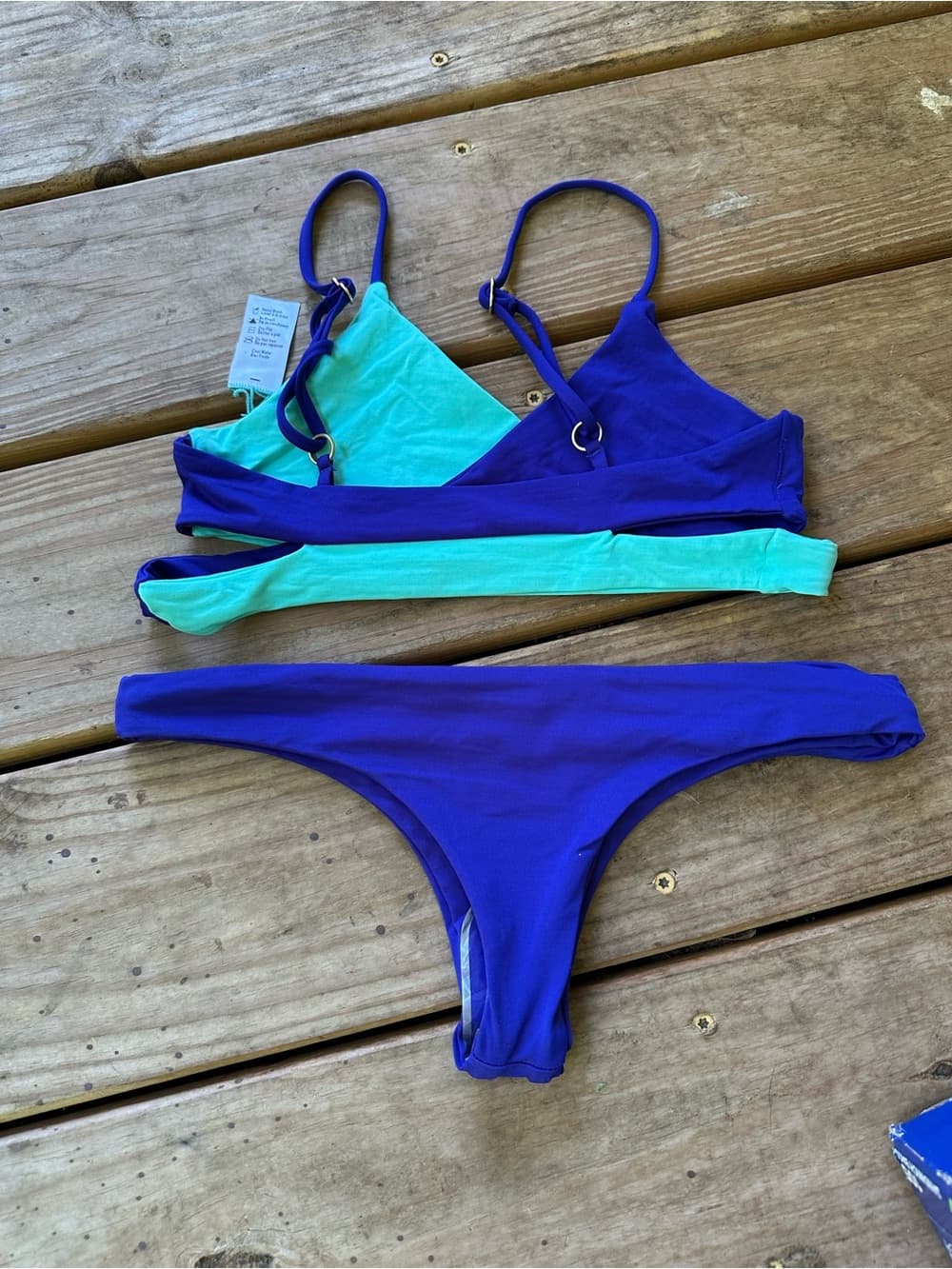 NWOT L*Space Rocky Itsy cut bikini set small - Thumbnail 3