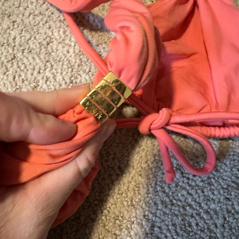 Vix Paula Vermanny Bia tube bikini top coral - Thumbnail 5
