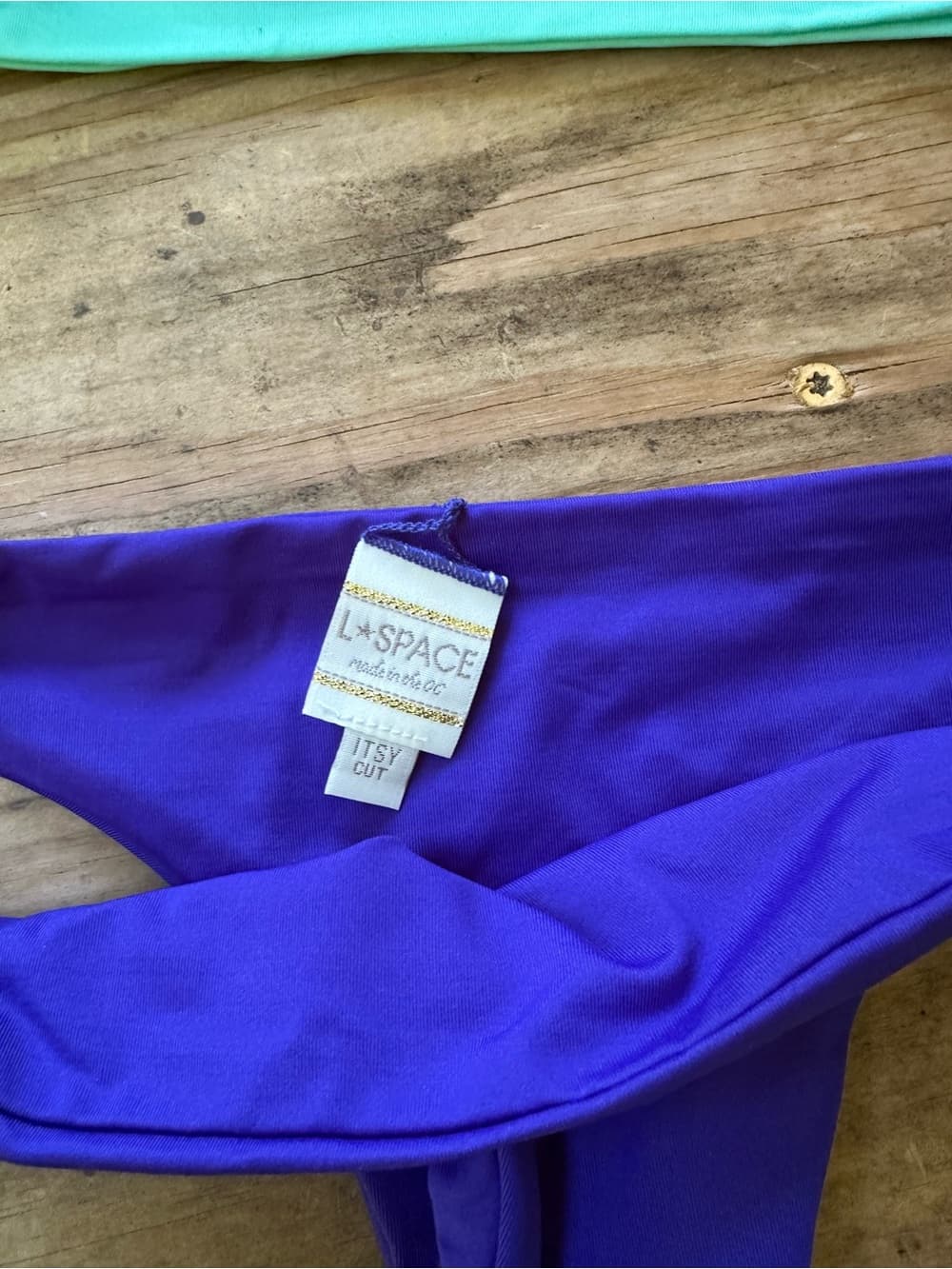 NWOT L*Space Rocky Itsy cut bikini set small - Thumbnail 2