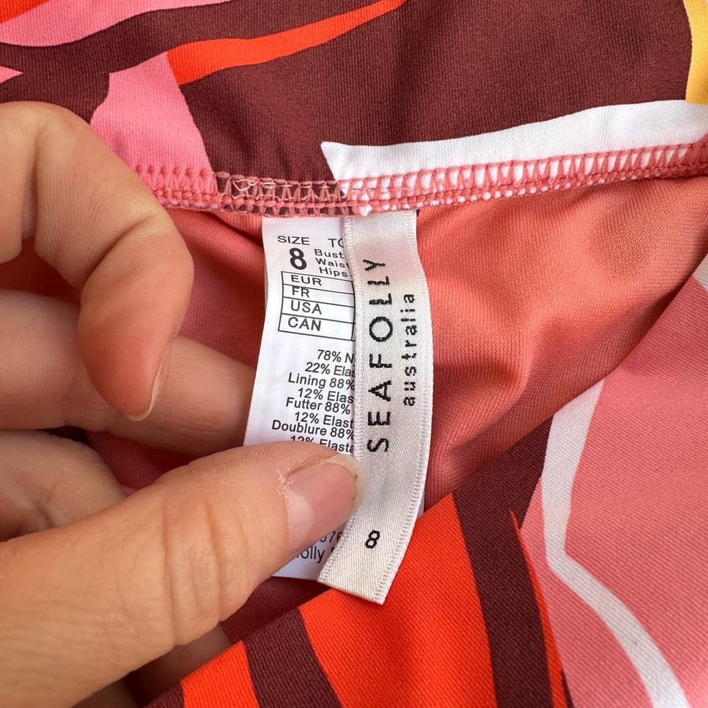 NWOT Seafolly Cut Copy high waist bikini bottoms - Thumbnail 3