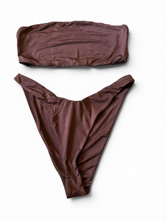 NWT Naked Wardrobe bikini set brown - Thumbnail 6
