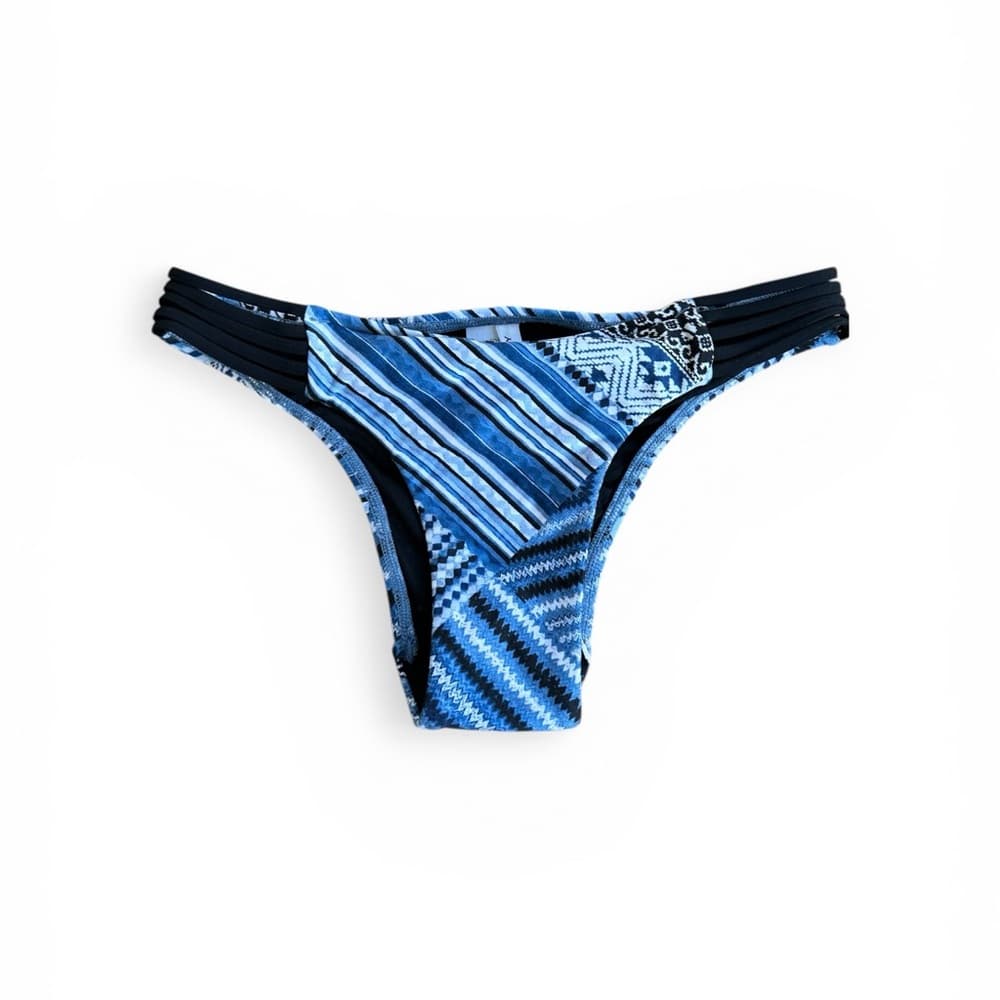 NWOT Seafolly Desert Tribe strappy bikini bottoms - Thumbnail 3