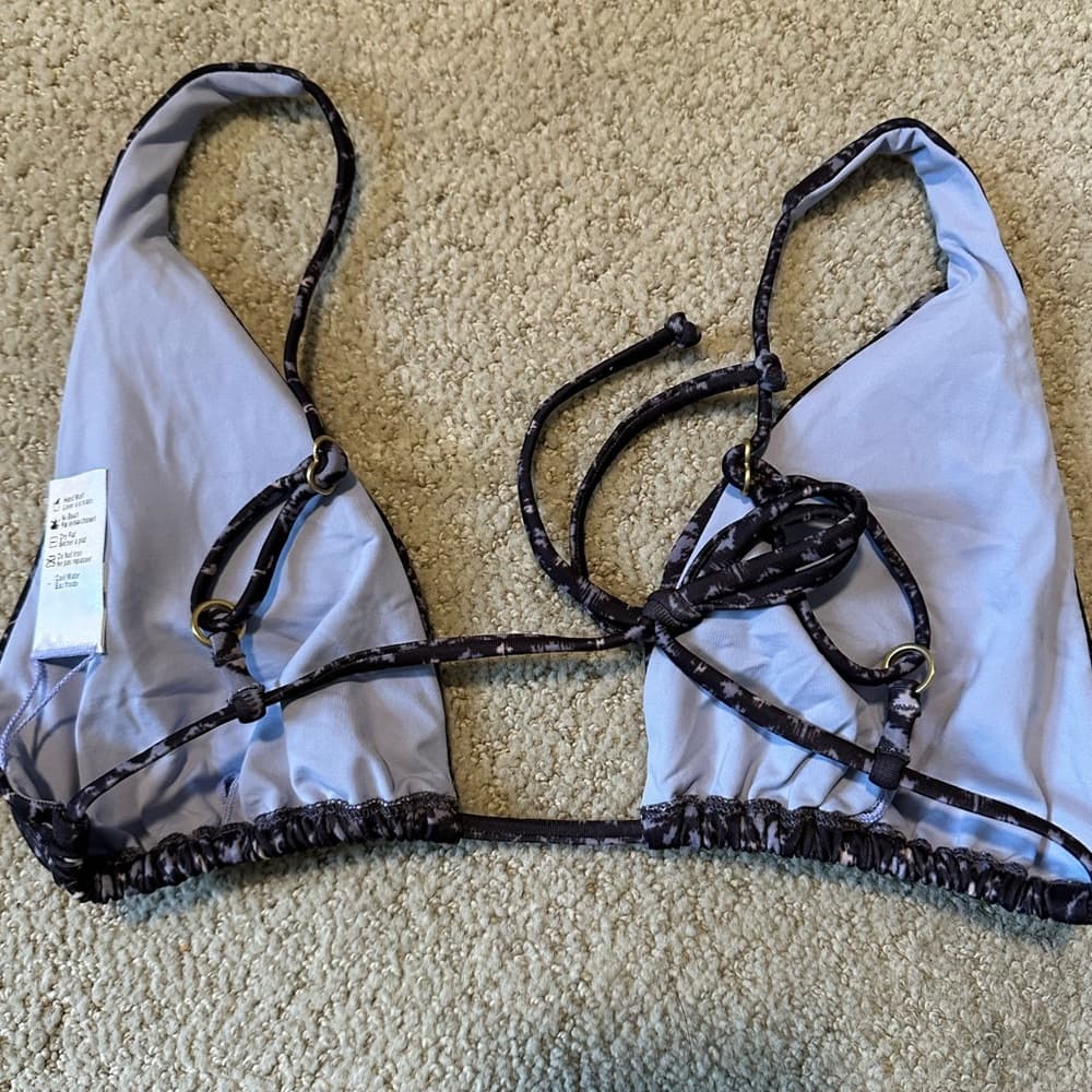 NWOT L*Space Casablanca Dee Dee string bikini top - Thumbnail 3