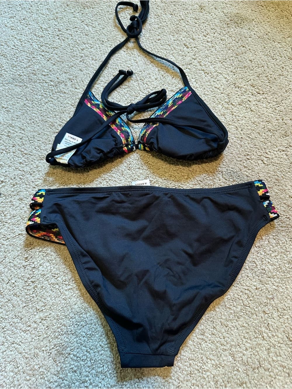 NWOT L*Space Night Tribe bikini set extra small - Thumbnail 3
