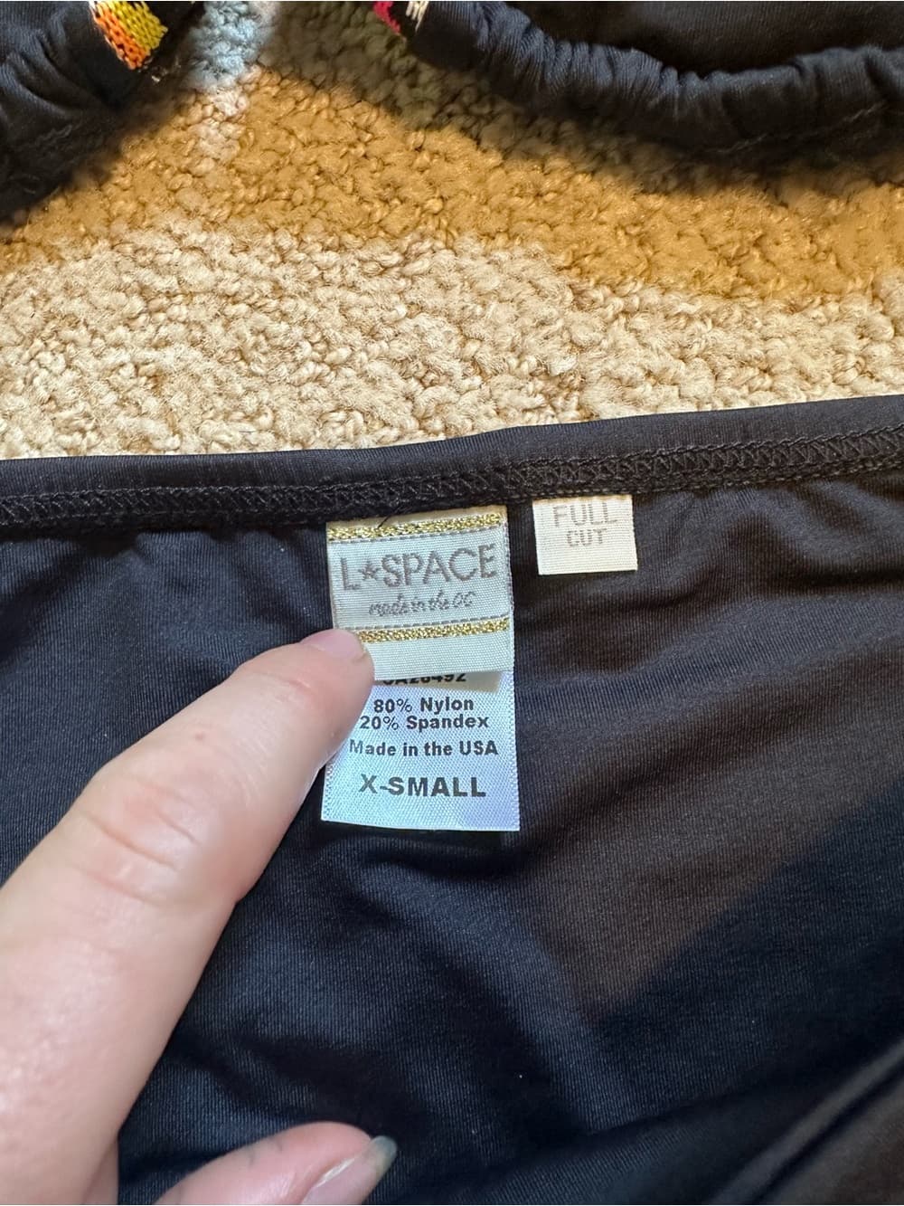 NWOT L*Space Night Tribe bikini set extra small - Thumbnail 2