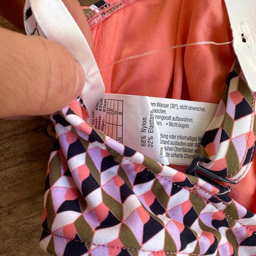 NWT Seafolly Mala F cup underwire bikini top - Thumbnail 3