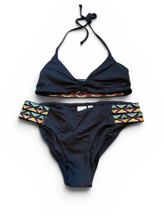 NWOT L*Space Night Tribe bikini set black - Thumbnail 6