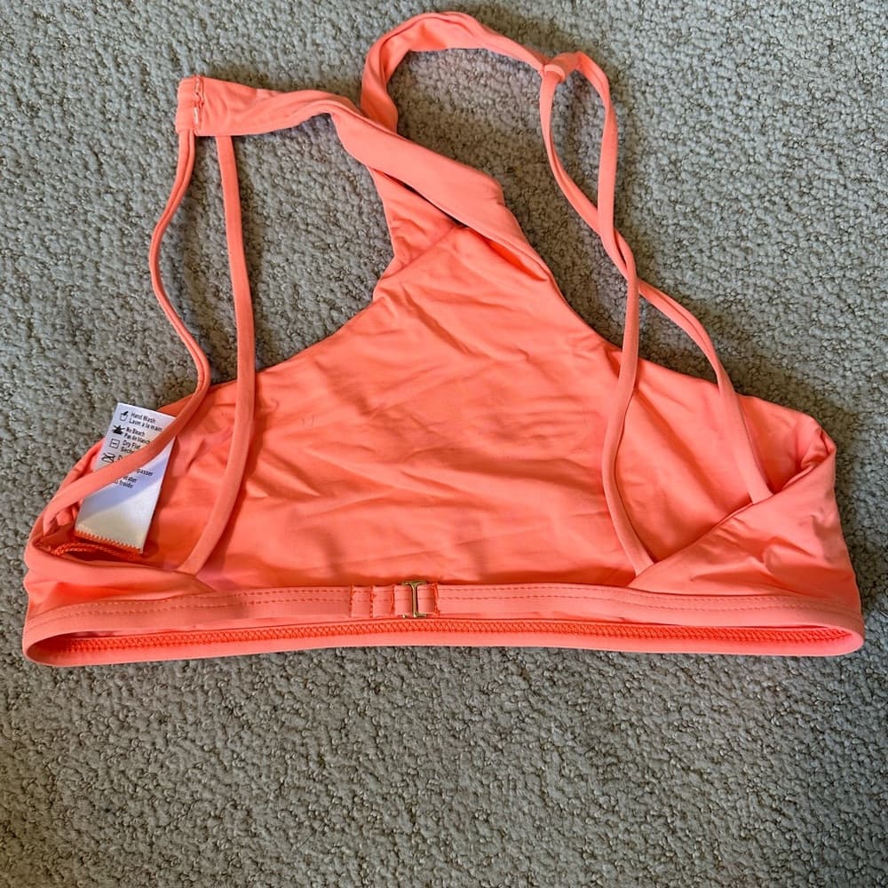 NWOT L*Space Haute tank bikini top orange - Thumbnail 2