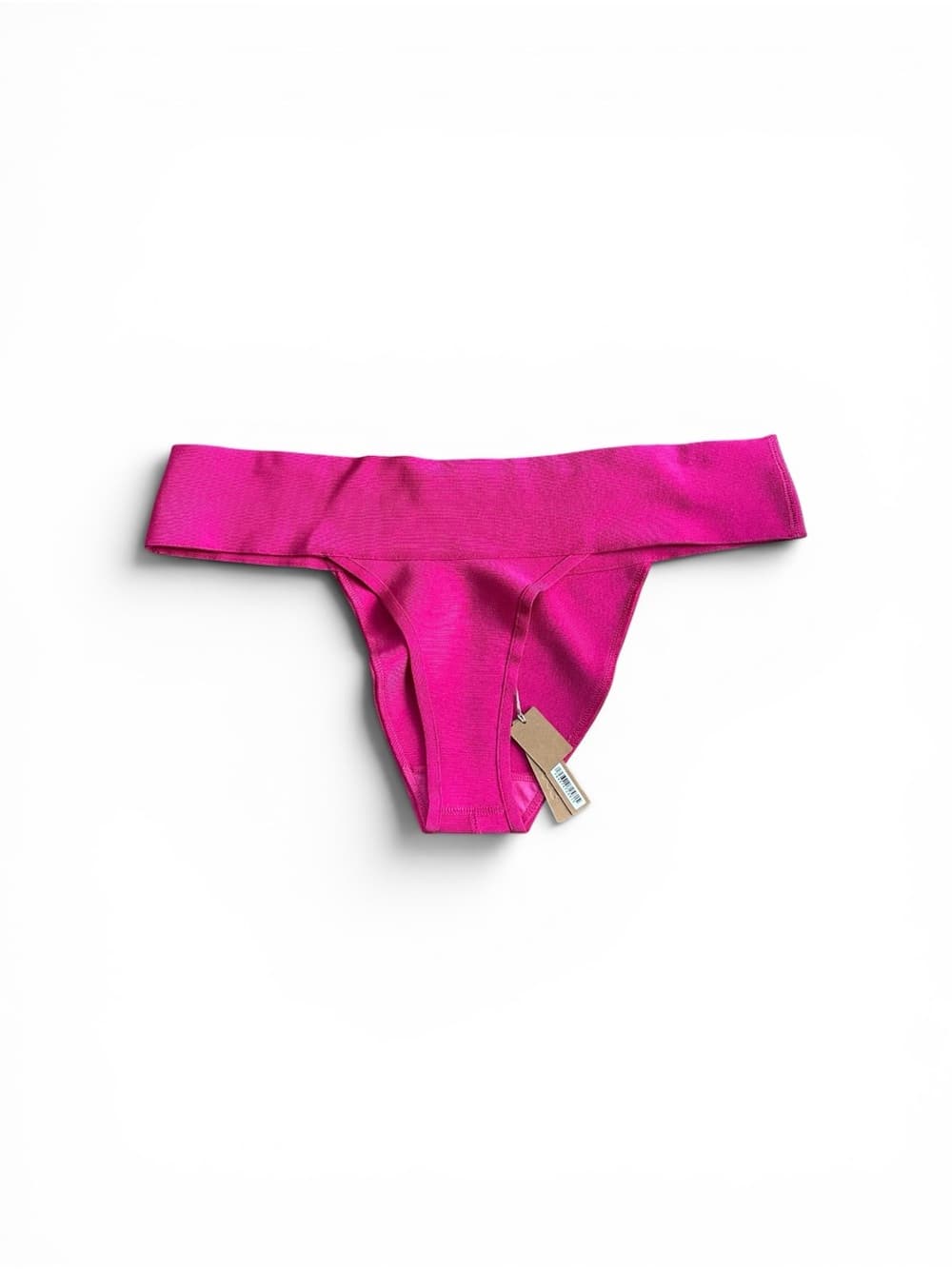 NWT Skims knit cheeky bikini bottoms hot pink - Thumbnail 7