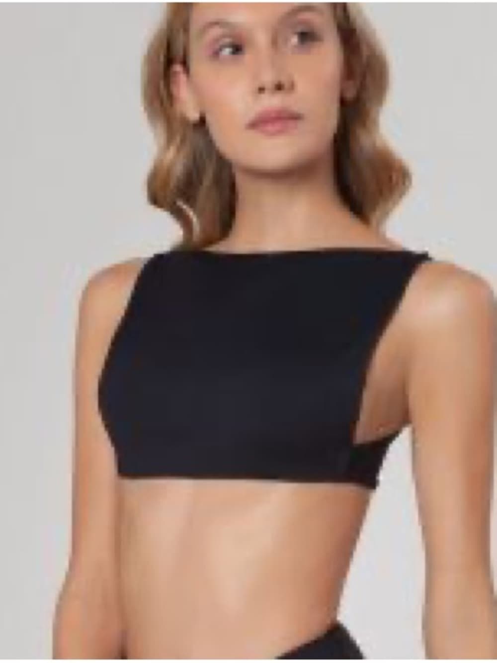NWT Agua Bendita Macy bikini top black - Thumbnail 5