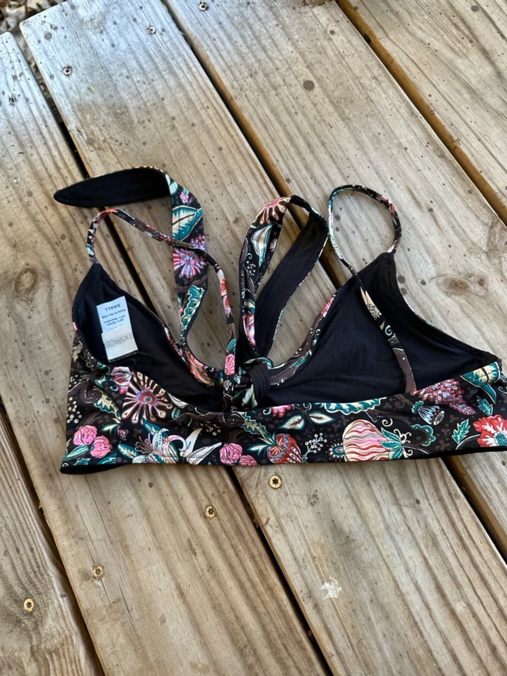 NWOT L*Space Floracopa Chloe bikini top - Thumbnail 3