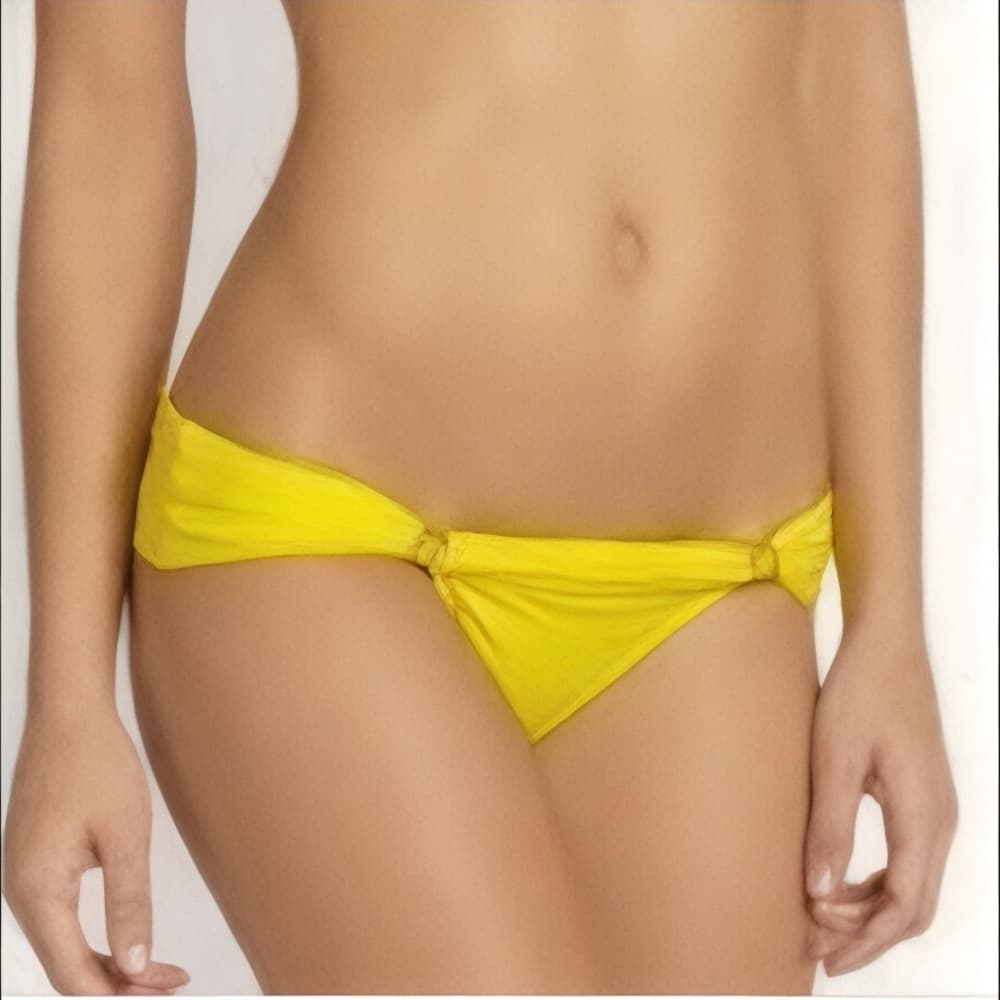 NWT Vix Paula Hermanny Bia tube bikini bottoms yellow - Thumbnail 4