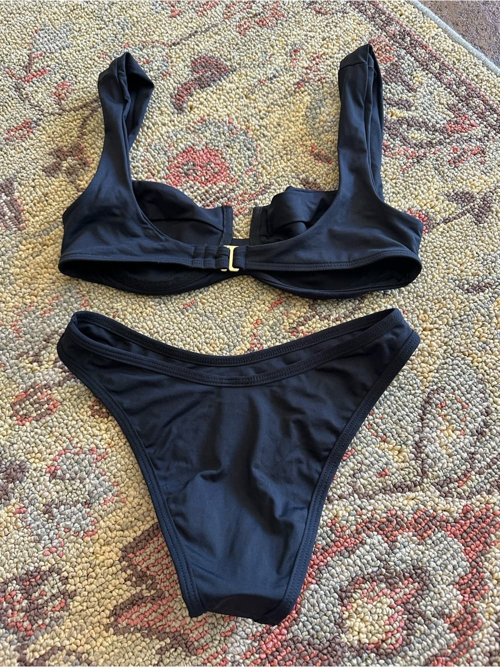 NWOT L*Space Mako Leilani bikini set black - Thumbnail 3