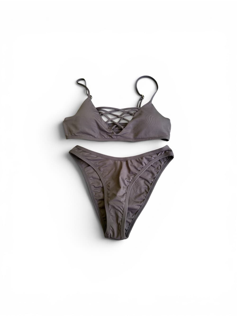 NWOT L*Space Jaime bikini set grey small - Thumbnail 5