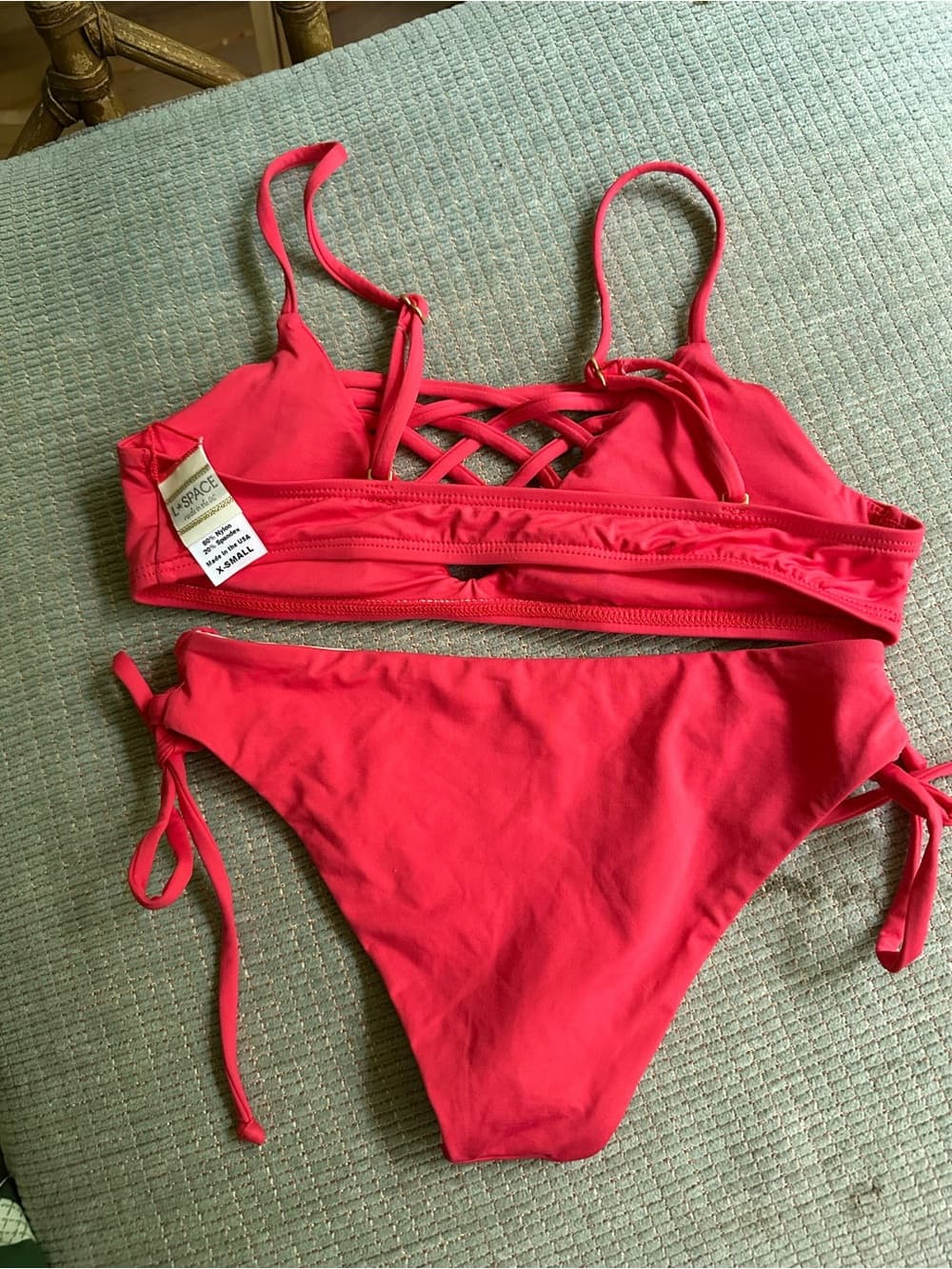 NWOT L*Space Jaime bikini set extra small - Thumbnail 3