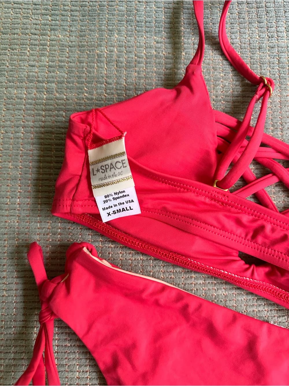 NWOT L*Space Jaime bikini set extra small - Thumbnail 4