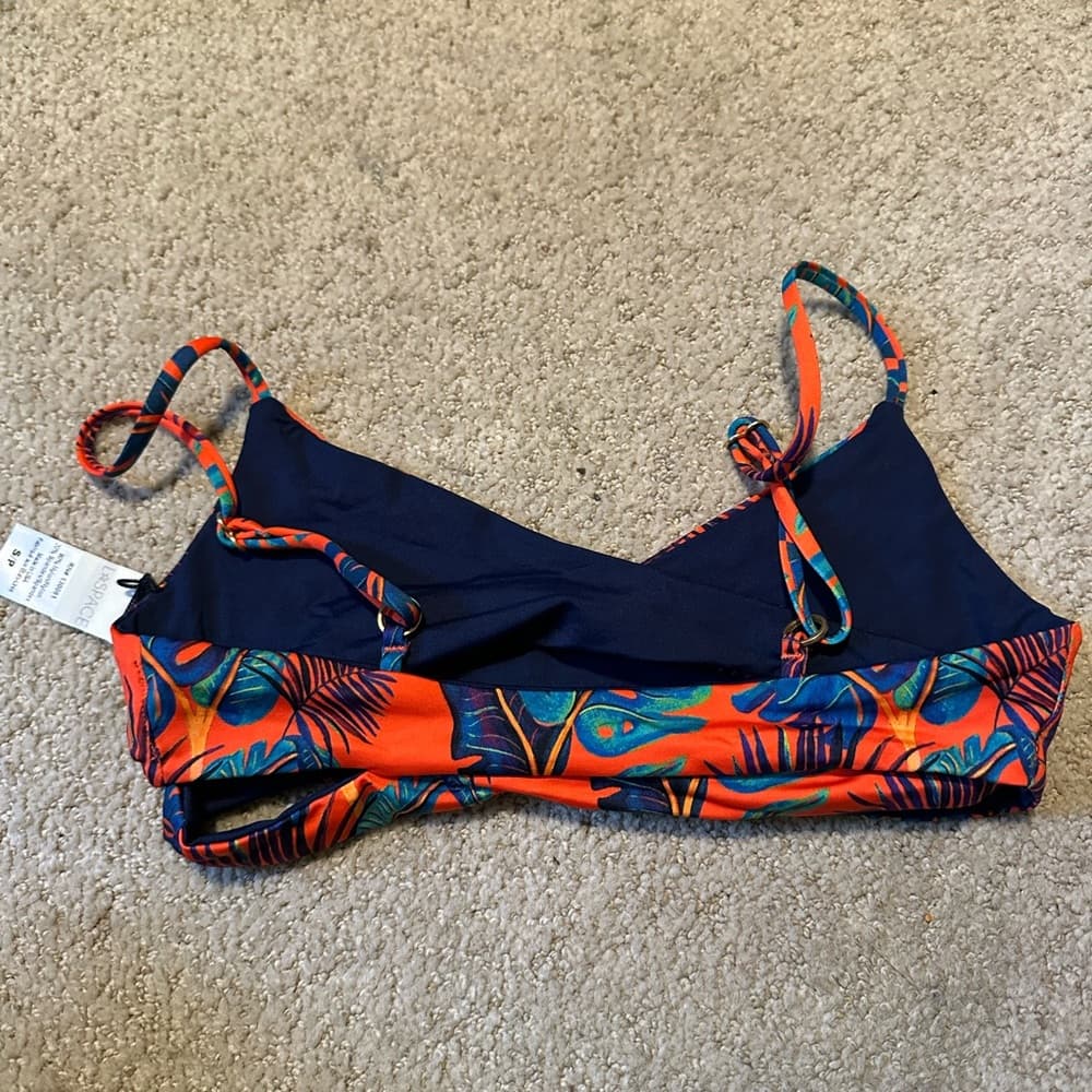 NWOT L*Space Liberty Palm Rocky Wrap Bralette Bikini Top - Thumbnail 2