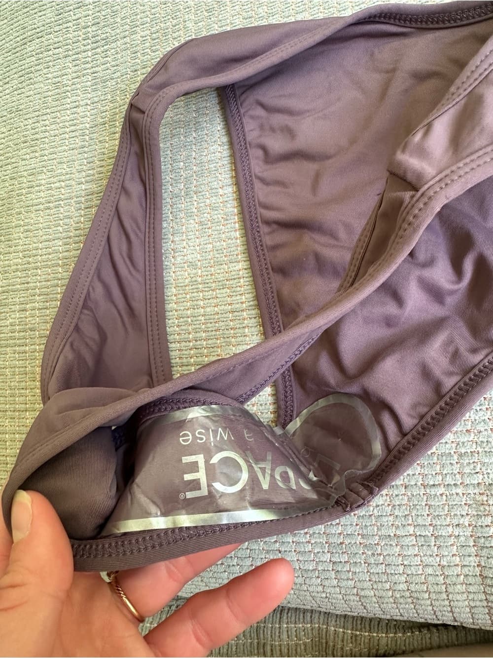 NWOT L*Space Jaime bikini set grey small - Thumbnail 2